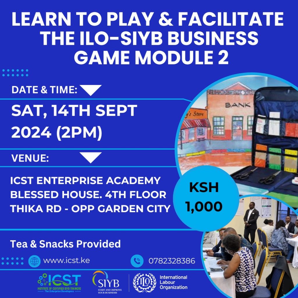 Learn to play & facilitate the ILO-SYIB Business Game Module 2